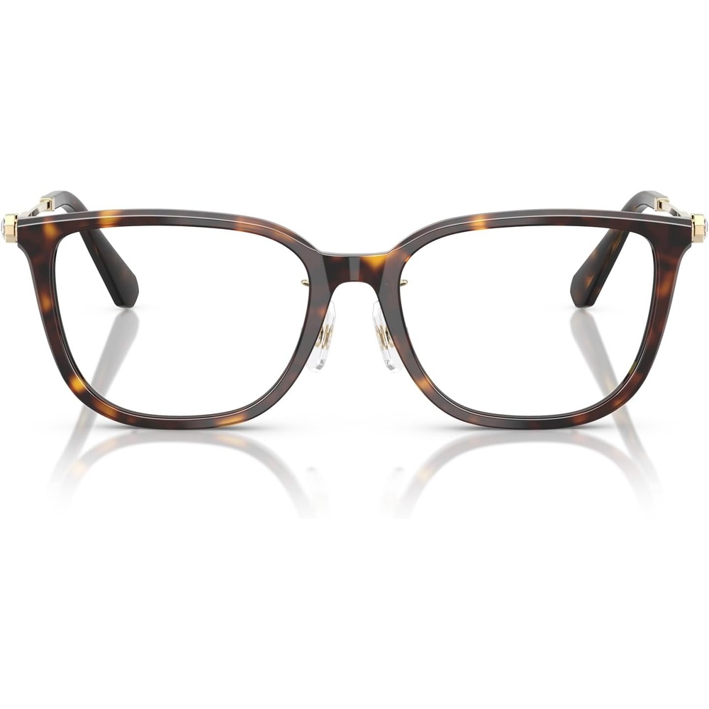 image:imageSwarovski womens Sk2041d Square Prescription Eyewear FramesHavanaDemo Lens