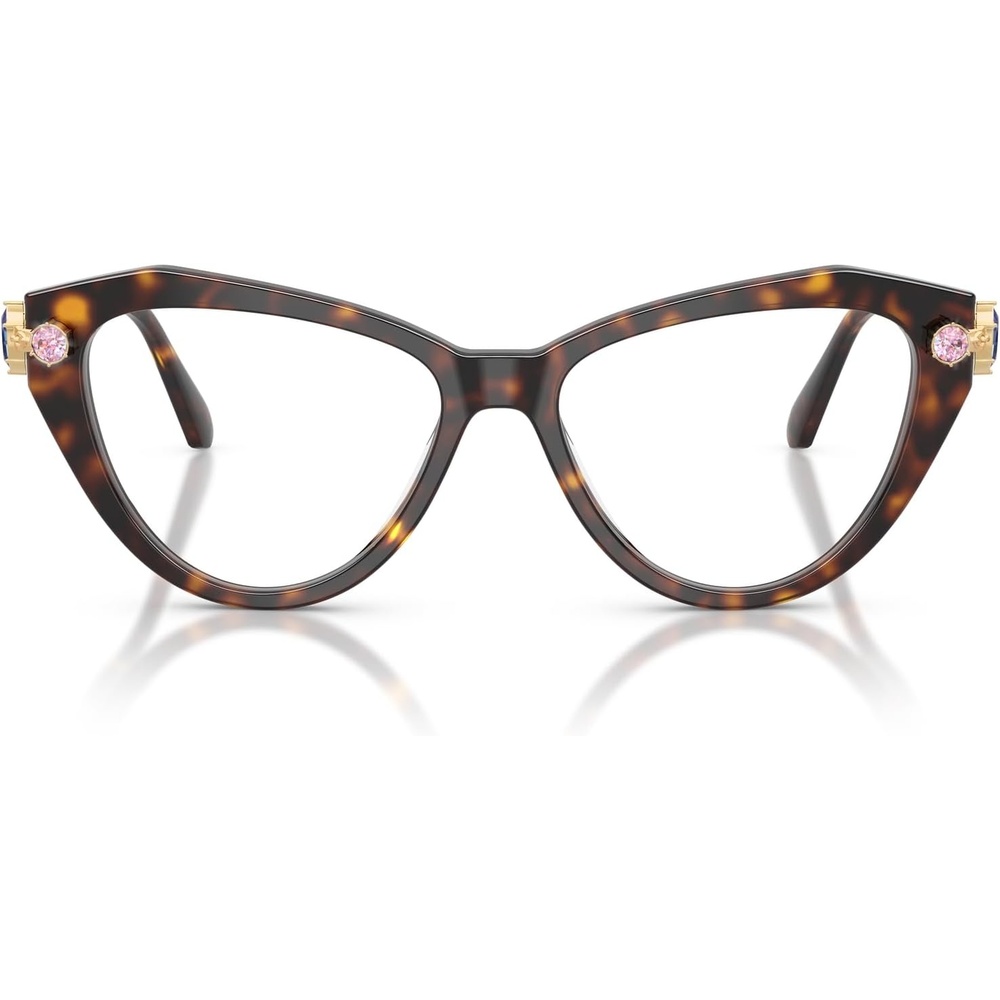 image:imageSwarovski womens Sk2047 Cat Eye Prescription Eyewear FramesHavanaDemo Lens