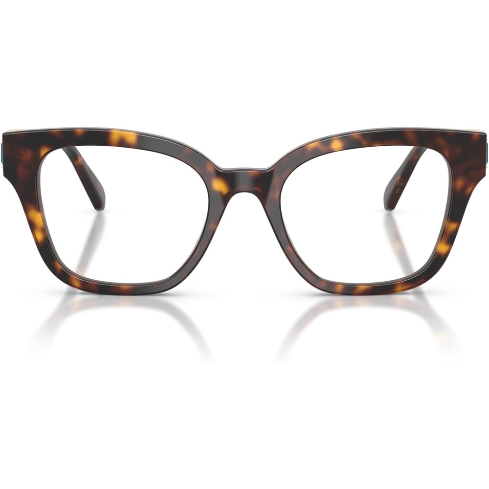 image:imageSwarovski womens Sk2048f Low Bridge Fit Square Prescription Eyewear FramesHavanaDemo Lens