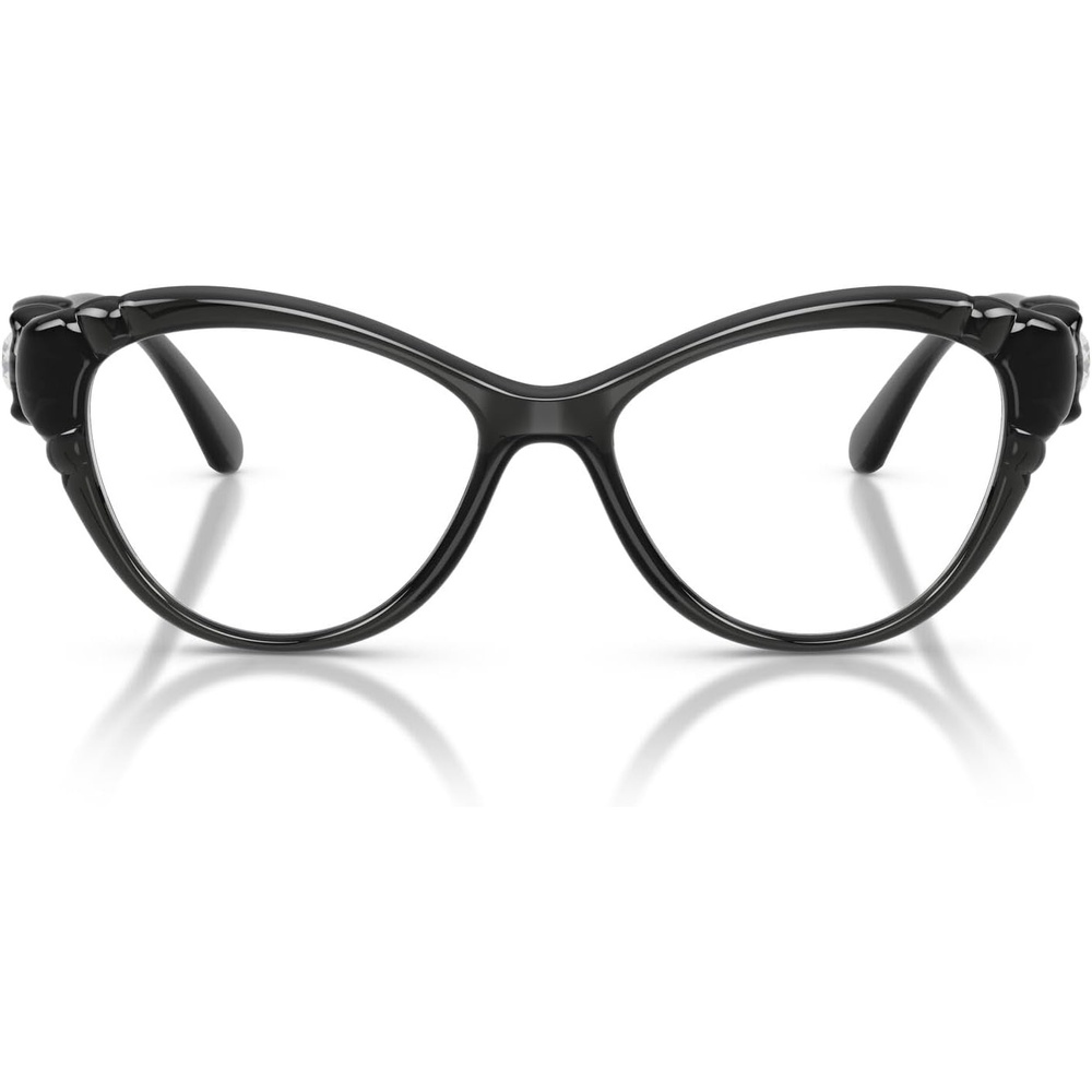 image:imageSwarovski womens Sk2057 Cat Eye Prescription Eyewear FramesDark GreyDemo Lens