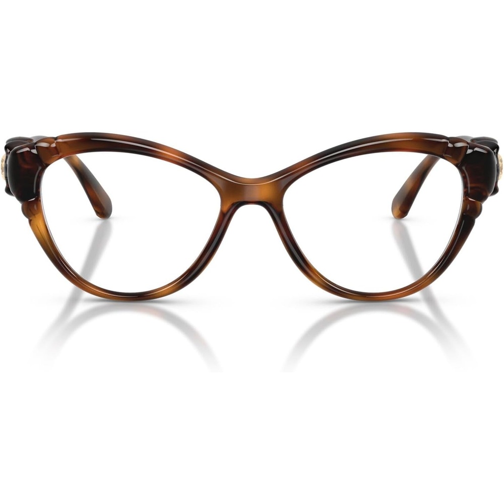 image:imageSwarovski womens Sk2057 Cat Eye Prescription Eyewear FramesHavanaDemo Lens