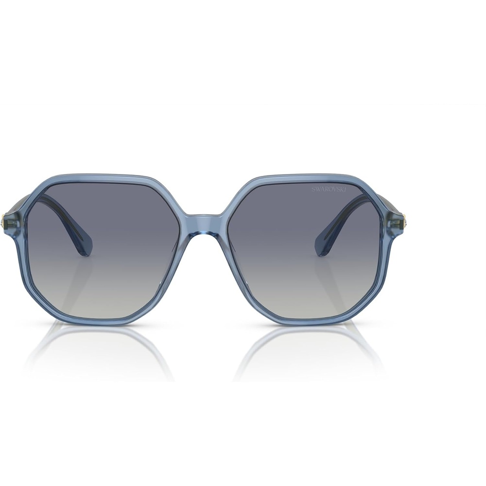 image:imageSwarovski womens Sk6003 Octagonal SunglassesOpaline BlueBlue Gradient