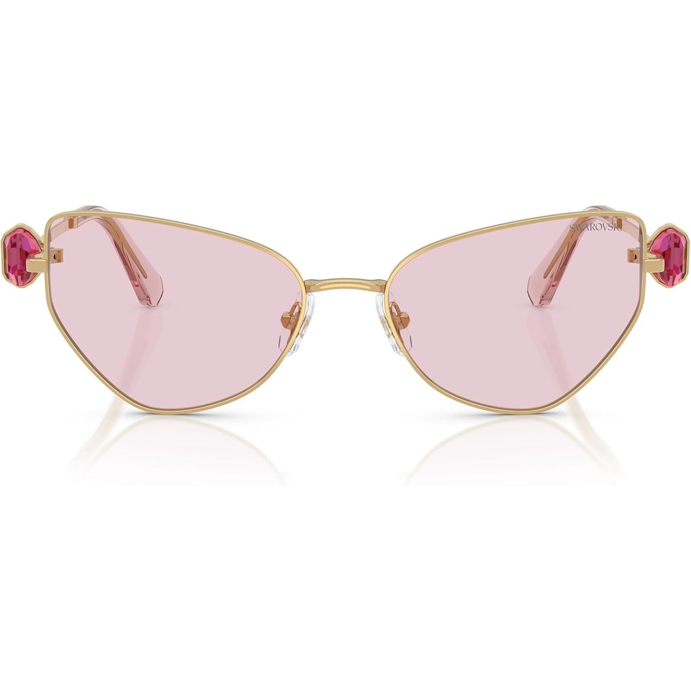 image:imageSwarovski womens Sk7003 Butterfly SunglassesGoldPink Transition