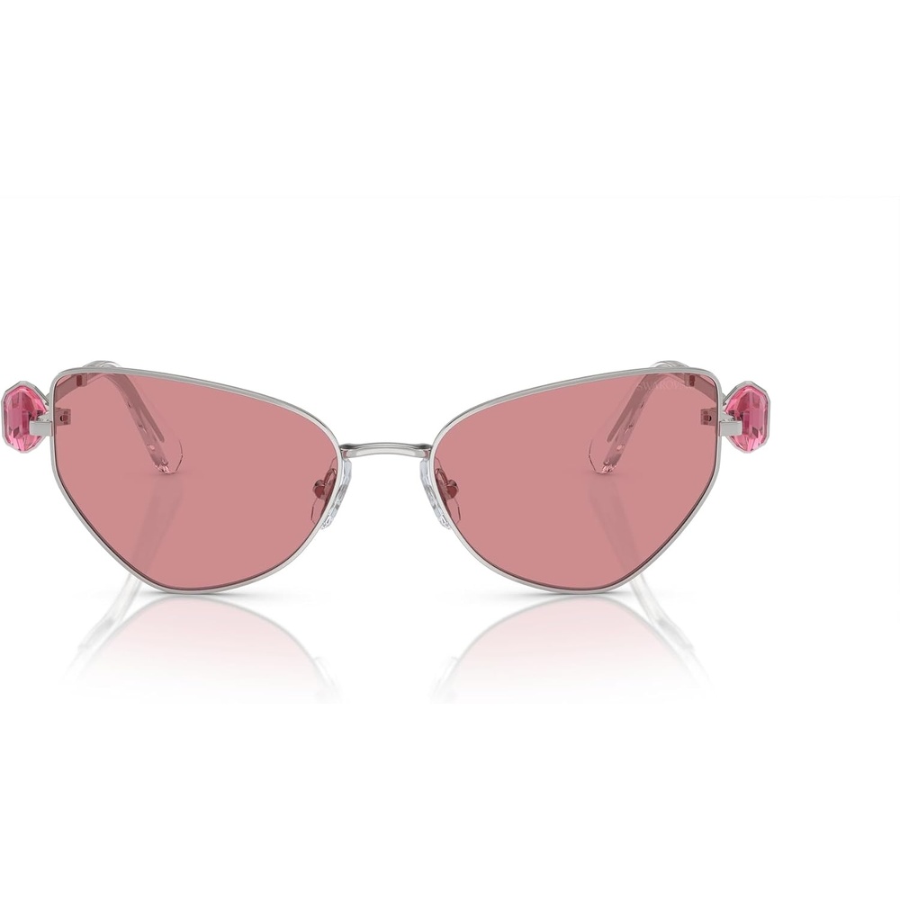 image:imageSwarovski womens Sk7003 Butterfly SunglassesSilverPink