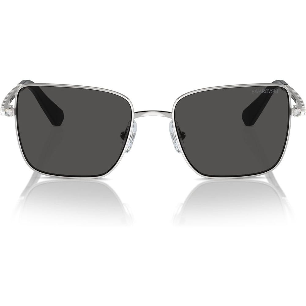 image:imageSwarovski womens Sk7015 Square SunglassesTransparent Blue to ClearGradient Blue