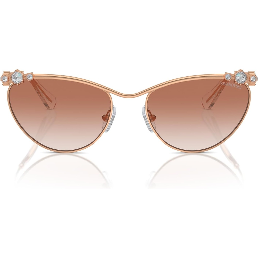 image:imageSwarovski womens Sk7017 Cat Eye SunglassesRose GoldGradient Pink