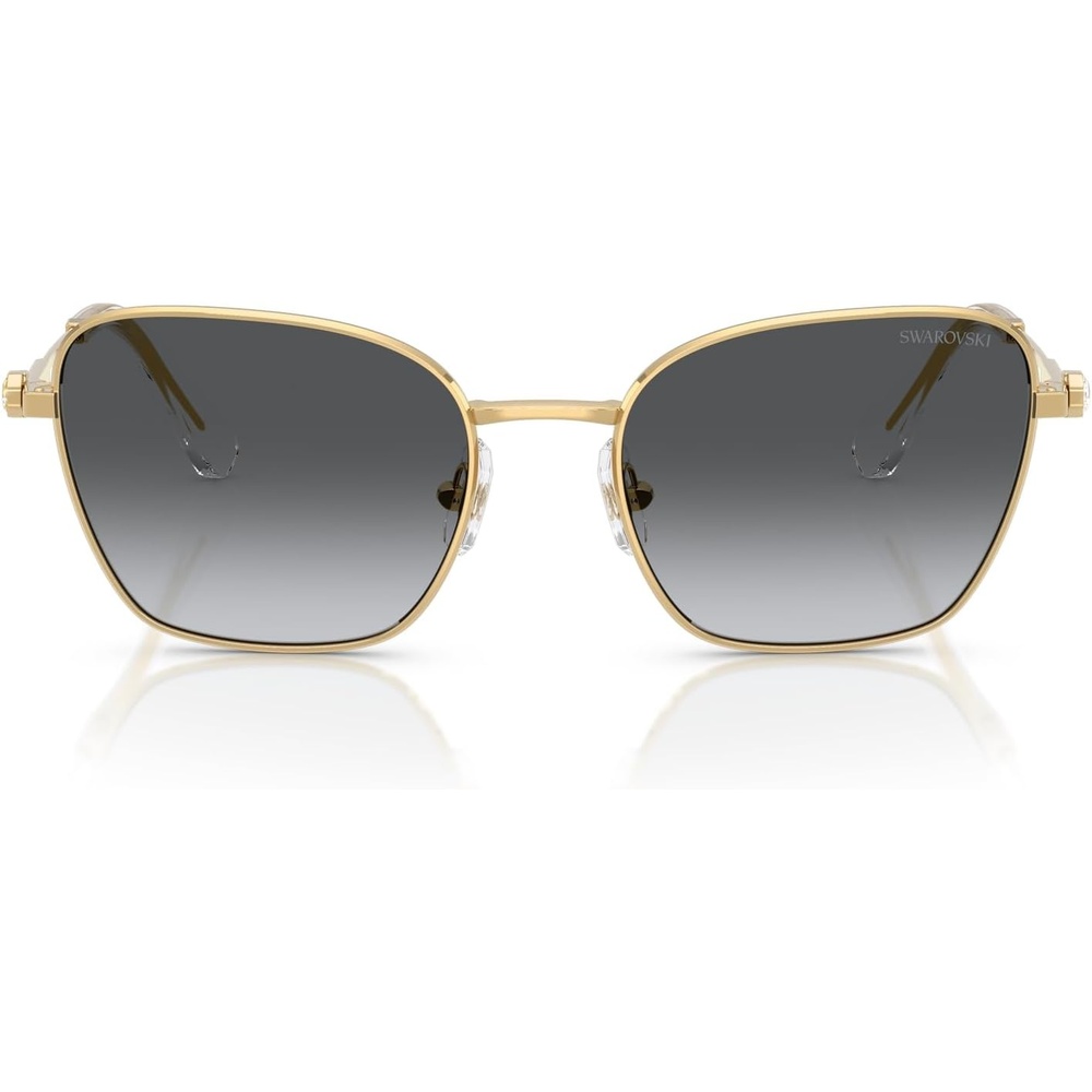 image:imageSwarovski womens Sk7029 Aviator SunglassesGoldGradient Grey Polarized