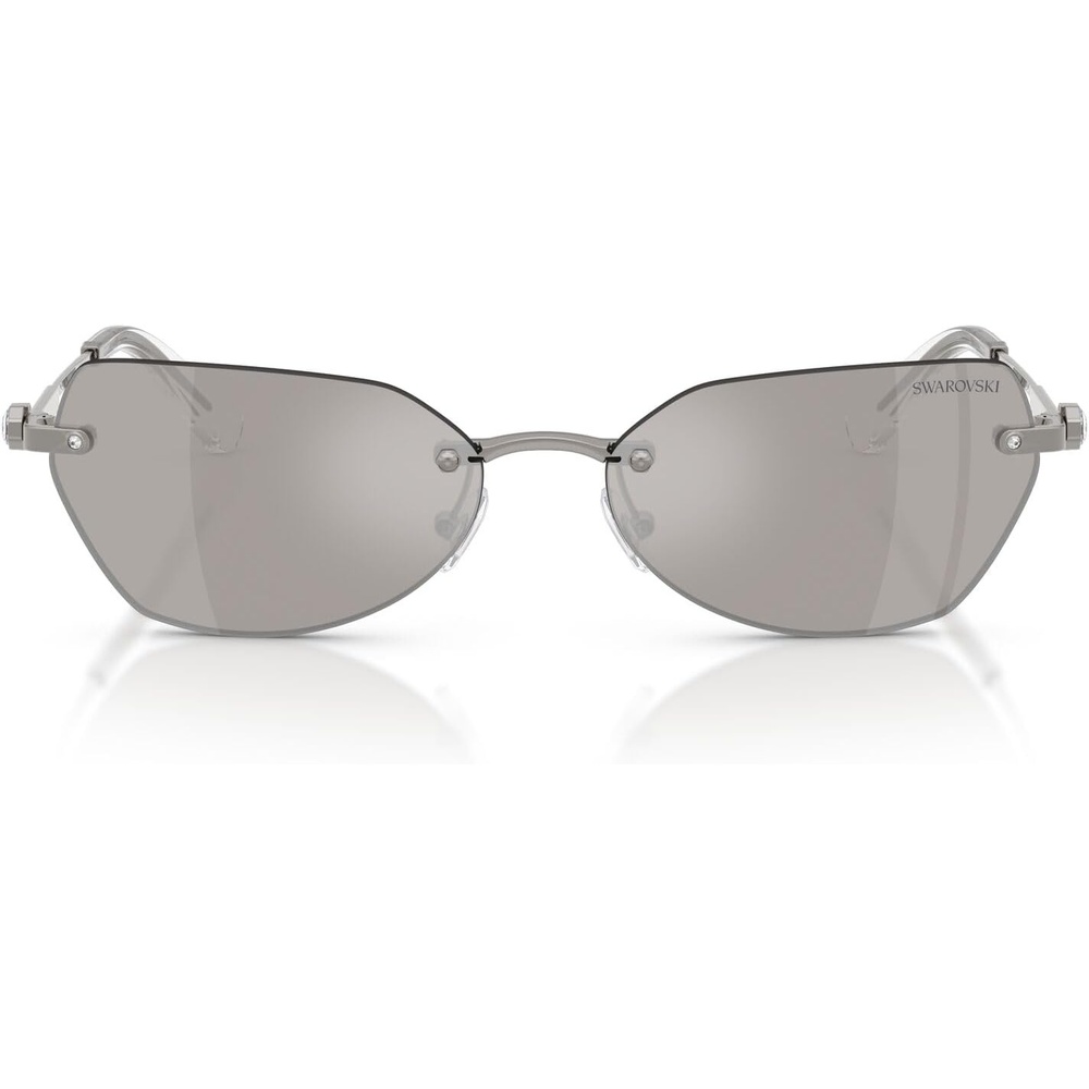 image:imageSwarovski womens Sk7038GunmetalLight Grey Mirrored Silver
