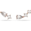 Pierced Earrings - Rose Gold Tone