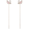 Pierced Earrings - Rose Gold Tone