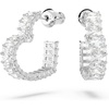 Clear Crystal Rhodium Finish