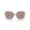 Transparent Light Brown/Violet