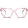 Transparent Pink/Demo Lens