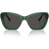 Transparent Dark Green/Dark Grey