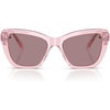 Transparent Pink/Light Purple Brown