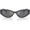 Dark Grey/Grey Mirrored Black