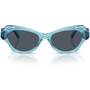 Transparent Light Blue/Dark Grey