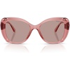 Transparent Pink/Light Purple Brown