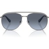 Gunmetal/Blue Gradient Grey