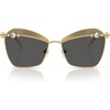 Gold/Grey Tampo Swarovski Gold