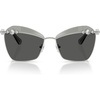 Silver/Grey Tampo Swarovski Silver