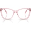 Transparent Pink/Demo Lens