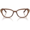Transparent Brown/Demo Lens