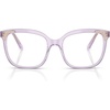 Transparent Lilac/Demo Lens