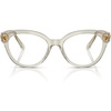 Transparent Beige/Demo Lens