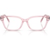 Transparent Pink/Demo Lens