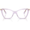 Transparent Lilac/Demo Lens