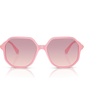 Opaline Pink/Brown Gradient Violet