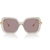 Transparent Light Brown/Violet