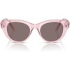 Transparent Pink/Light Purple Brown