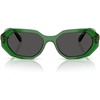 Transparent Green/Dark Grey