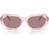 Transparent Pink/Light Purple Brown