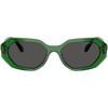 Transparent Green/Dark Grey