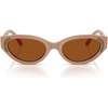 Beige/Dark Brown