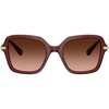 Transparent Burgundy/Pink Gradient Grey