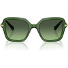 Transparent Dark Green/Green Gradient