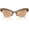 Havana/Dark Brown Mirrored Rose Gold