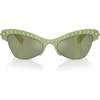 Milky Green/Green Mirrored Green