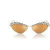 Pale Gold/Brown Mirrored Gold