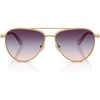 Gold/Tri Gradient Light Brown/Blue/Violet
