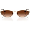 Pale Gold/Gradient Brown