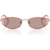 Rose Gold/Light Purple Brown