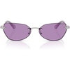 Silver/Violet