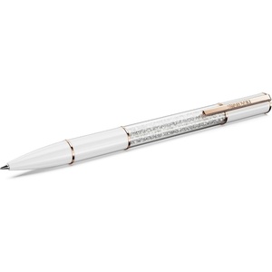 Swarovksi Crystalline Lustre ballpoint pen, Pink, Gold-tone plated(White)