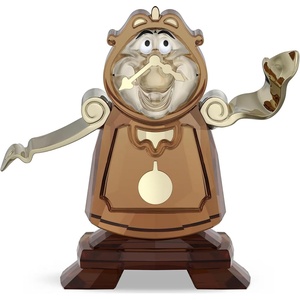 Swarovski Beauty and The Beast Cogsworth Collectible Figurine