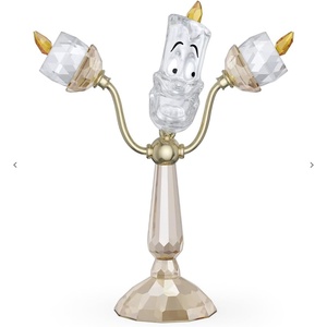 Swarovski Beauty and The Beast Lumiere Collectible Figurine